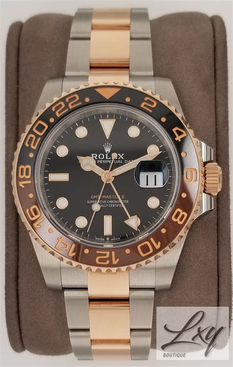 rolex gmt master oystersteel & everose gold ref 126711chnr